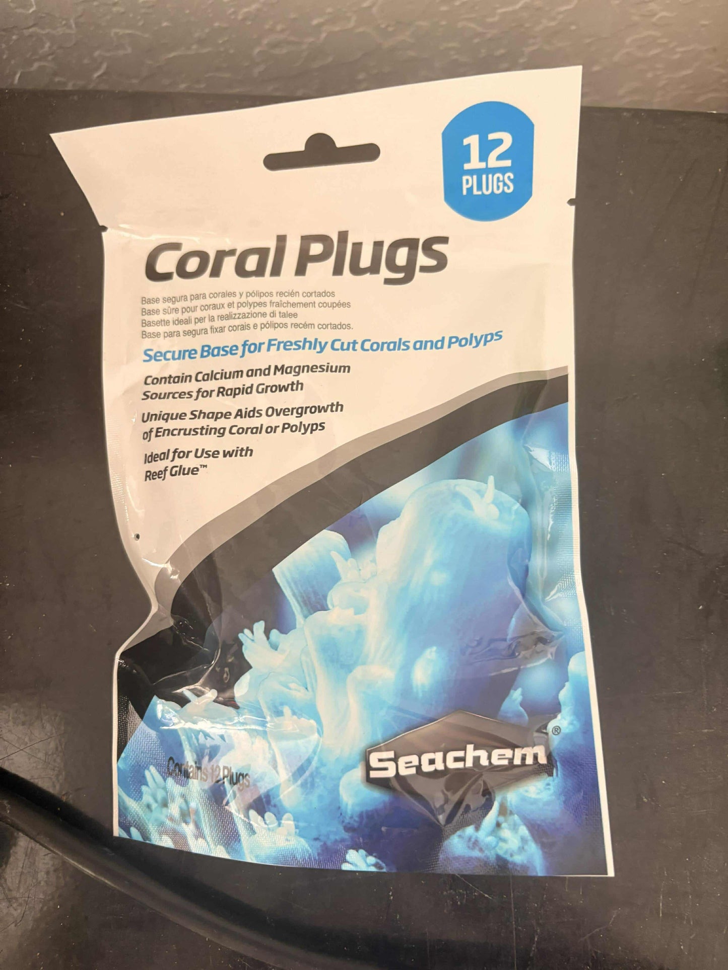 Seachem Coral Plugs™ – Advanced Coral Mounting for Rapid Growth