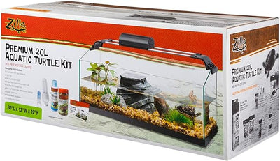 Zilla Deluxe Aquatic Turtle Kit Reptile Enclosure